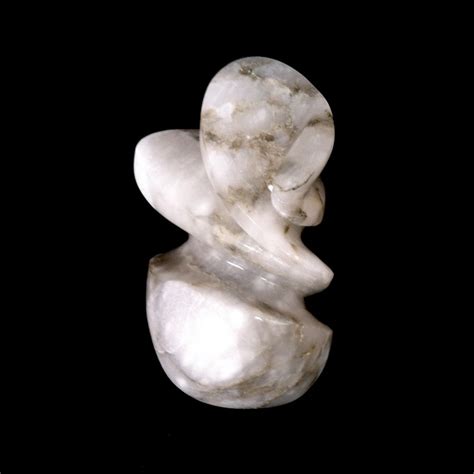 White Alabaster Stone Carving - Jessica Dunagan