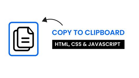 Copy To Clipboard With Javascript Coding Artist