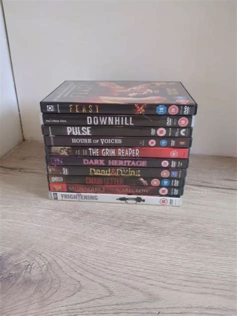 Horror Dvd Collection X Bundle Collection Job Lot Picclick Uk