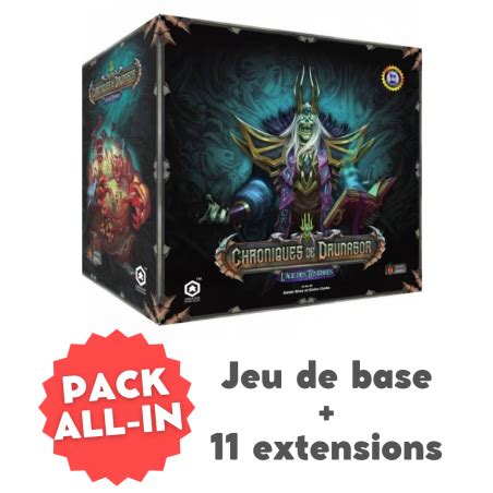 Pack All In Les Chroniques de Drunagor Jeux de société