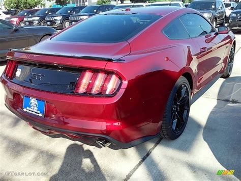 2017 Ruby Red Ford Mustang Gt Premium Coupe 114109564 Photo 4