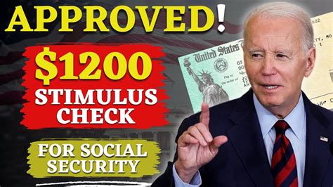 Approved Stimulus Check For Social Security Ssi Ssdi Ssa Va