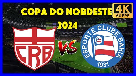 Crb X Bahia Copa Do Nordeste Pes K Fps Youtube