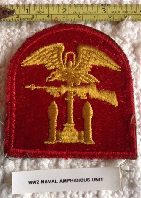 Ww2 Us Navy Amphibious Forces Patch 1913538462