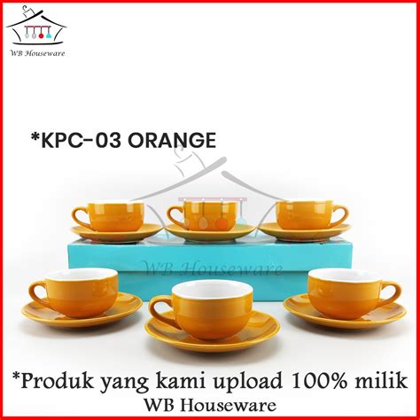 Jual Cangkir Tatak Warna Putih Pasang Cangkir Gelas Kopi Tea Set