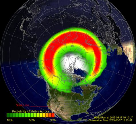 Northern Lights Interactive Map