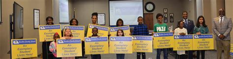 Sumter County Schools Announce Exemplary Students For The Second 9