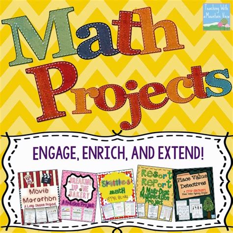 Teaching With a Mountain View: Math Projects & Activities