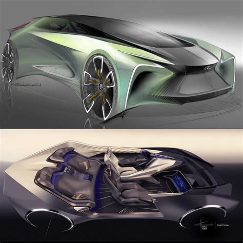 Car Design Sketch On Instagram 2020 Lexus Lf 30 Electrified Concept