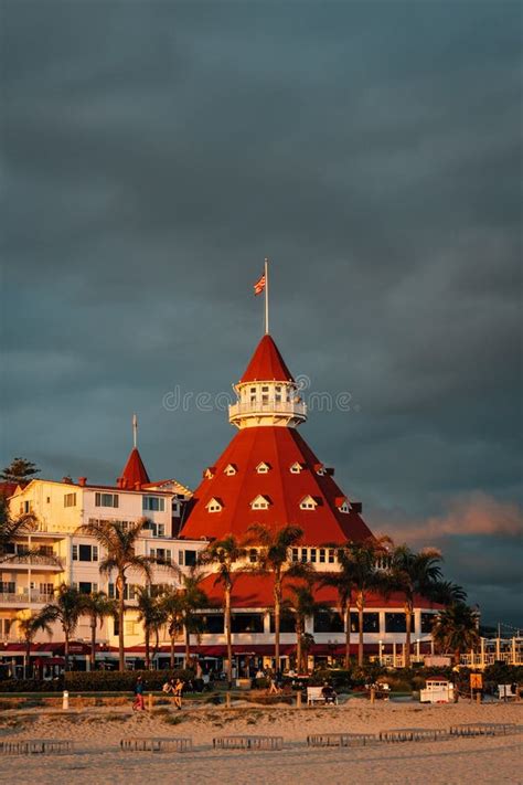 The Hotel Del Coronado and Beach in Coronado, Near San Diego ...