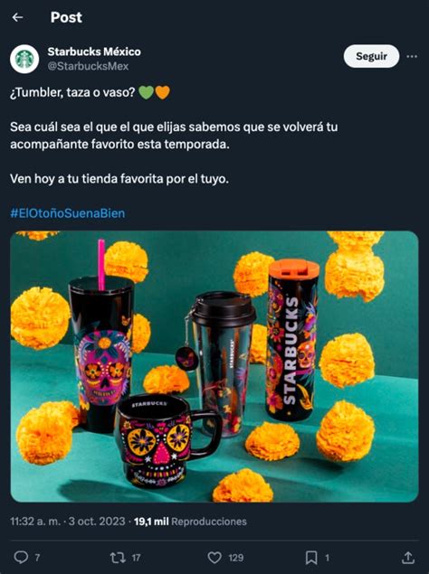 Vasos De Starbucks D A De Muertos Precio De La Colecci N Completa