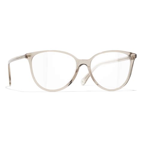 Optical Square Eyeglasses Acetate Glass Pearls — Fashion Chanel