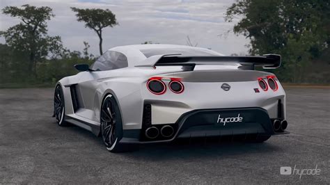 Unofficial R36 Nissan Gt R Concept By Hycade Bring Evolutionary Design And Premium Feel