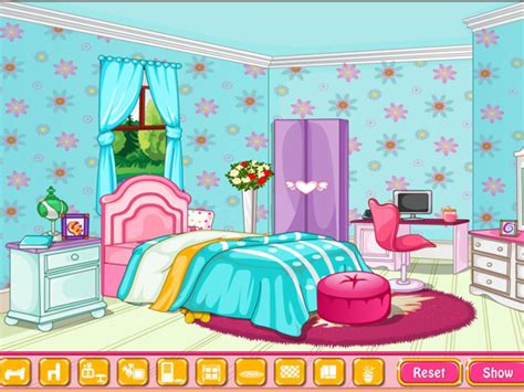 Girly room decoration game - Yokogames.com