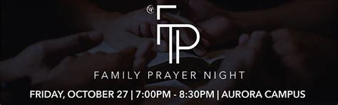 Family Prayer — Wheaton Christian Center