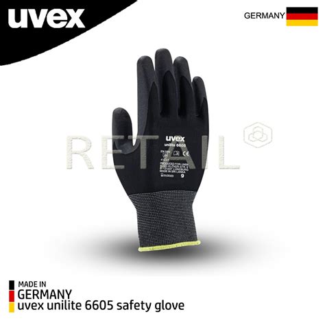 Jual UVEX Safety Gloves 60573 Unilite 6605 Shopee Indonesia