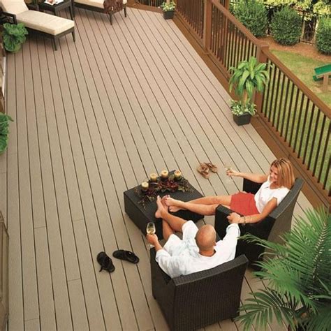 Check Out The Tan Composite Decking Photo Gallery To Find The Perfect