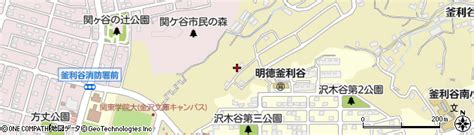 神奈川県横浜市金沢区釜利谷東8丁目の地図 住所一覧検索｜地図マピオン