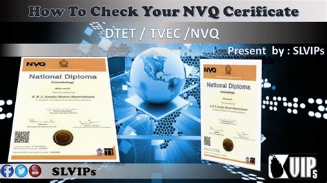 How To Check Nvq Certificate In Online Nvq Holders Private