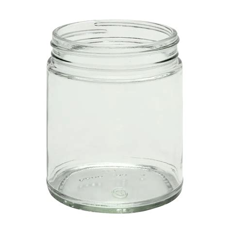 9 Oz Amber Glass Straight Sided Round Jar With 70 400 Neck Finish