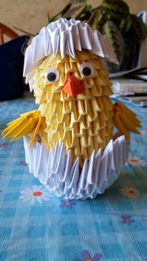 3d Origami Chick Hatching Origami