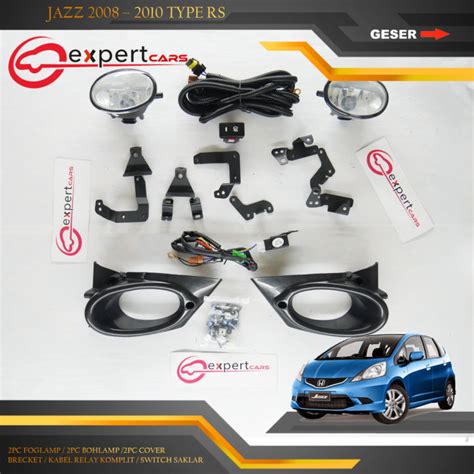 Foglamp Lampu Kabut Honda Jazz Tipe Type Rs Lazada