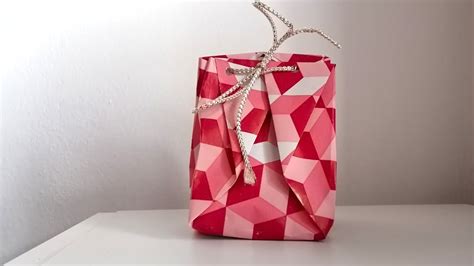 Geschenke Verpacken Geschenkt Te Falten Diy T Ten Basteln Papiert Te