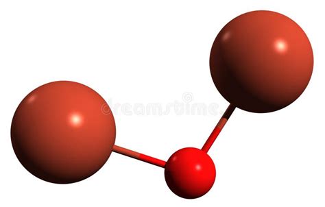 Imagen De La F Rmula Esquel Tica Del Xido De Cobre Stock De