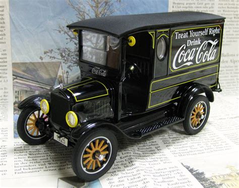 絶版 ダンバリーミント 1 24 1925 Ford Model T Panel Delivery Truck Coca Cola コーラ