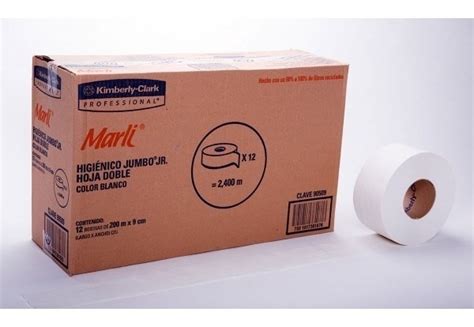 Papel Higienico Marli Jumbo Jr Rollos De M En