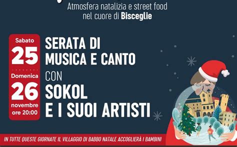 Primo Weekend Nel Borgo Del Natale Di Bisceglie Con Musica E Attivit