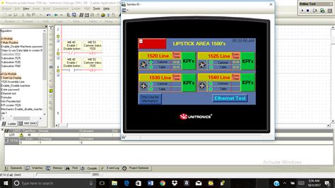 Change Of My Hmi Status On Screen Tips And Tricks Unitronics