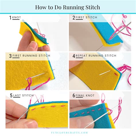 The Complete Guide on How to Do Running Stitch | Fun Cloth Crafts