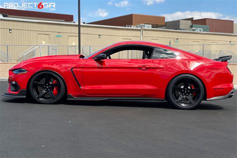 Race Red Mustang Gt Built To Perfection Project 6gr 5 Five Satin Black