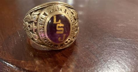 Lsu Class Ring From 1966 Returned To Owner In River Ridge Jefferson Parish