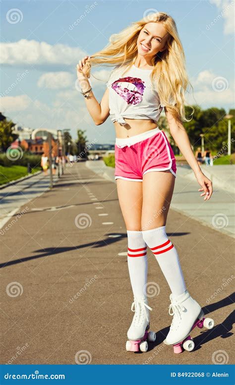 Hot Roller Skate Babe