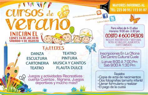 Cursos de verano para niños en Playa del Carmen Aprende diviértete y