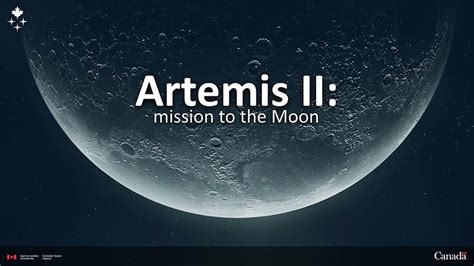 Speakers' kit – Artemis II: mission to the Moon | Canadian Space Agency