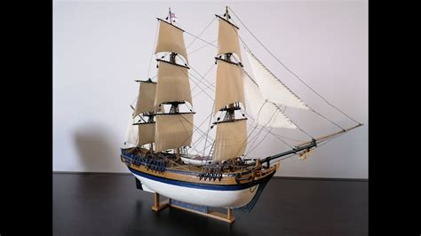 FULL BUILD Of HMS Bounty Revell 1 110 YouTube