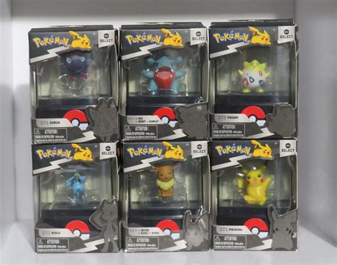 Pokemon Select Series S Ries Jazwares Complete Set Ebay