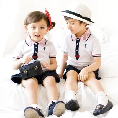 100% Cotton Primary Kindergarden School Kids Uniforms - China School ...