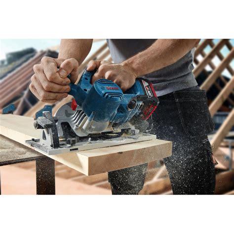 Bosch Gks 18v 57 2 Body Only 18v Circular Saw Brushless 165mm In L Boxx From Lawson His