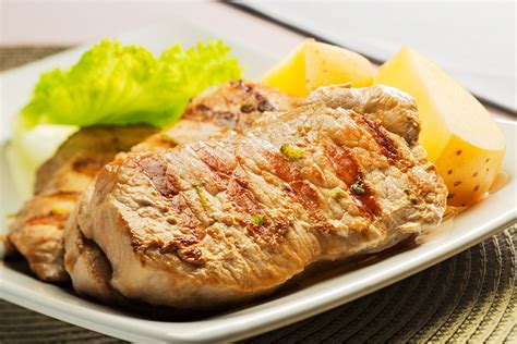 Escalope suíno ao molho de limão A Carne que o Mundo Prefere