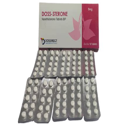 Doss Sterone Norethisterone Tablets BP 5 Mg At Rs 15 Box In Mumbai