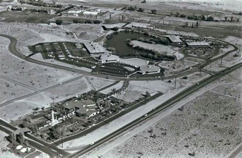 Aerial Of Victor Valley Community College Victorville 1970s Looking