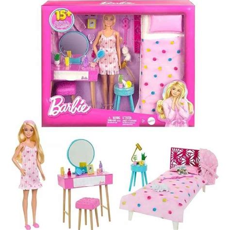 Boneca Barbie Fashion Conjunto Quarto Dos Sonhos O Filme Shopee Brasil