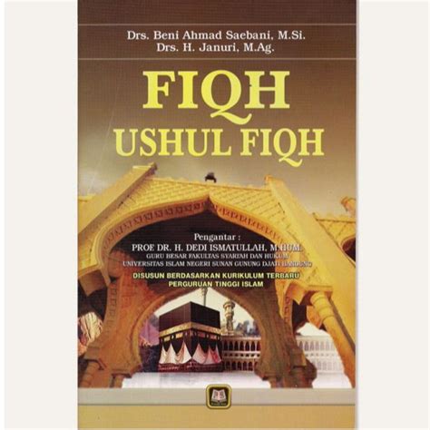 Jual Buku Fiqh Ushul Fiqih Beni Ahmad Saebeni Shopee Indonesia