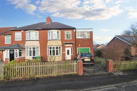 West Avenue Westerhope Newcastle 4 Bed Semi Detached House £150 000