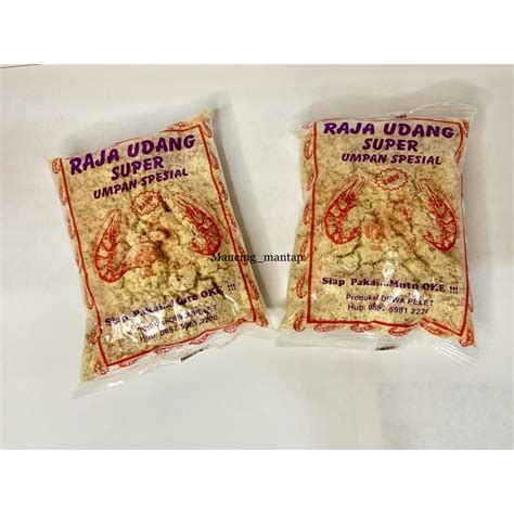 Jual Umpan Raja Udang Super Umpan Spesial Pancing IKan Per Pack Isi