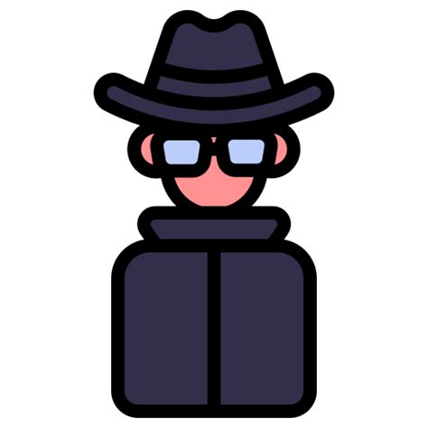 Incognito Generic Outline Color Icon